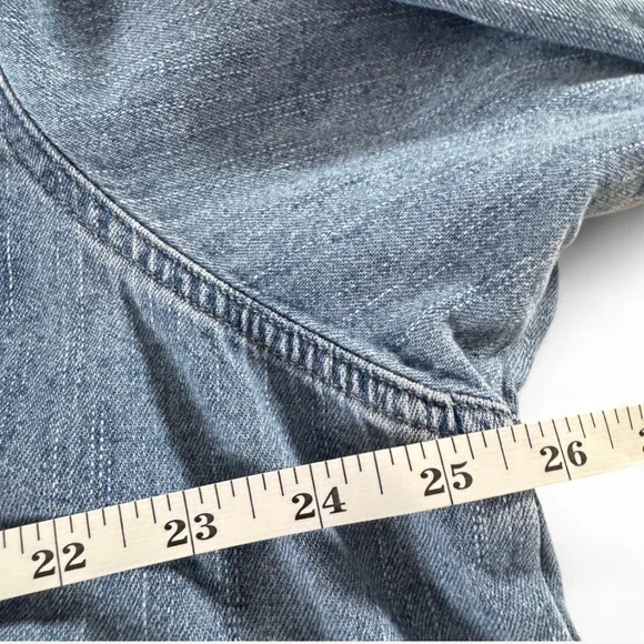 Authentic Vintage Carolina Blues Denim Shirt Button Down | Size 20W - Picture 4 of 7
